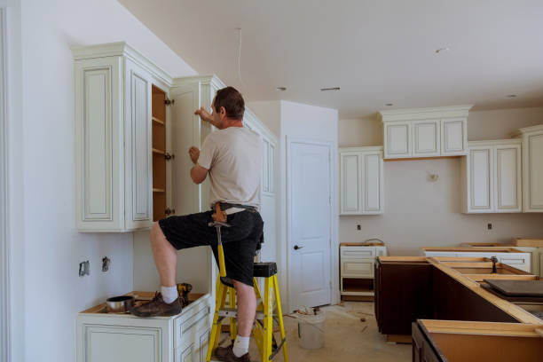 Cabinet Refacing Before After Tomball